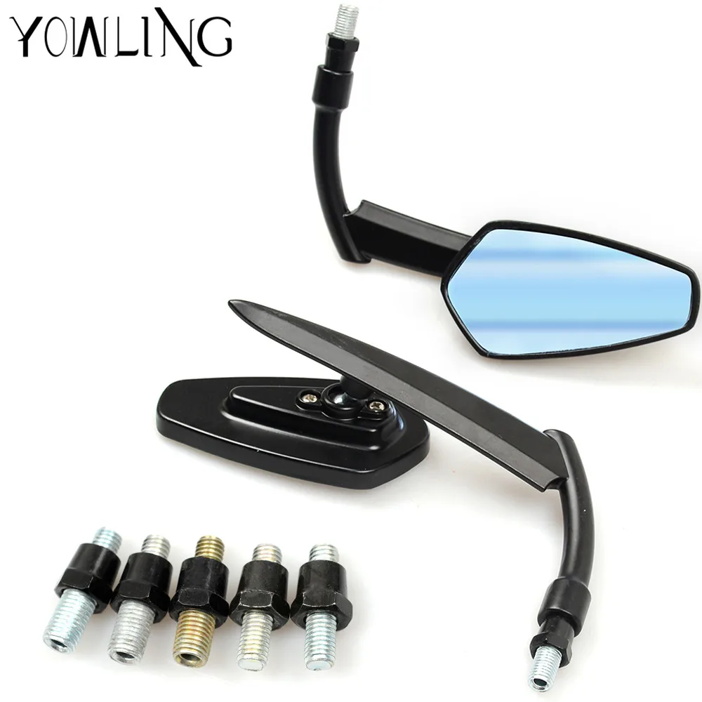 Боковые зеркала мотоцикла зеркало заднего вида для SUZUKI GSX R 600/750/1000 GSR 400 GSF