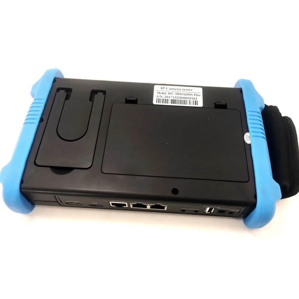 9800 плюс IPC CCTV тестер монитор 7 дюймов ips сенсорный scree 1280*800 аналоговый+ IP+ AHD+ CVI+ TVI+ SDI 6 в 1 Многофункциональный cctv тестер