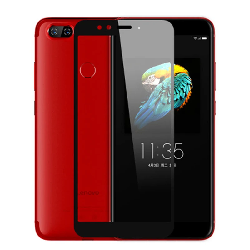 Закаленное стекло с полным покрытием для Lenovo S5 защитная пленка экрана K520