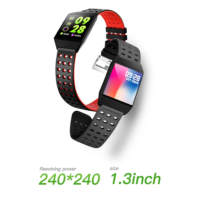 Миги FREZEN Sport3 Смарт-часы Для мужчин крови Давление IP68 Водонепроницаемый Фитнес