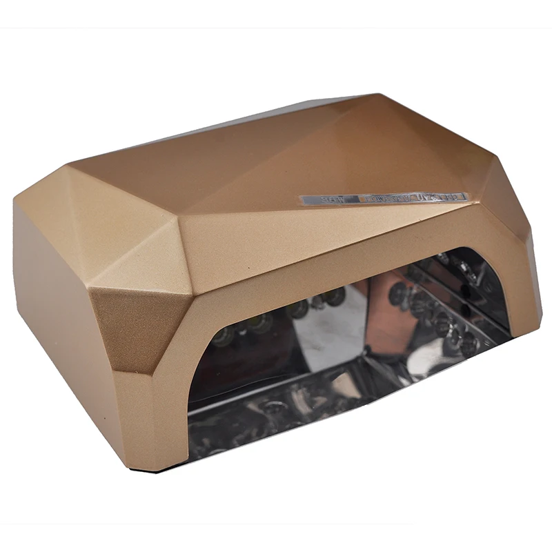 Автоматический датчик 36 Вт Светодиодная лампа в форме алмаза для дизайна ногтей