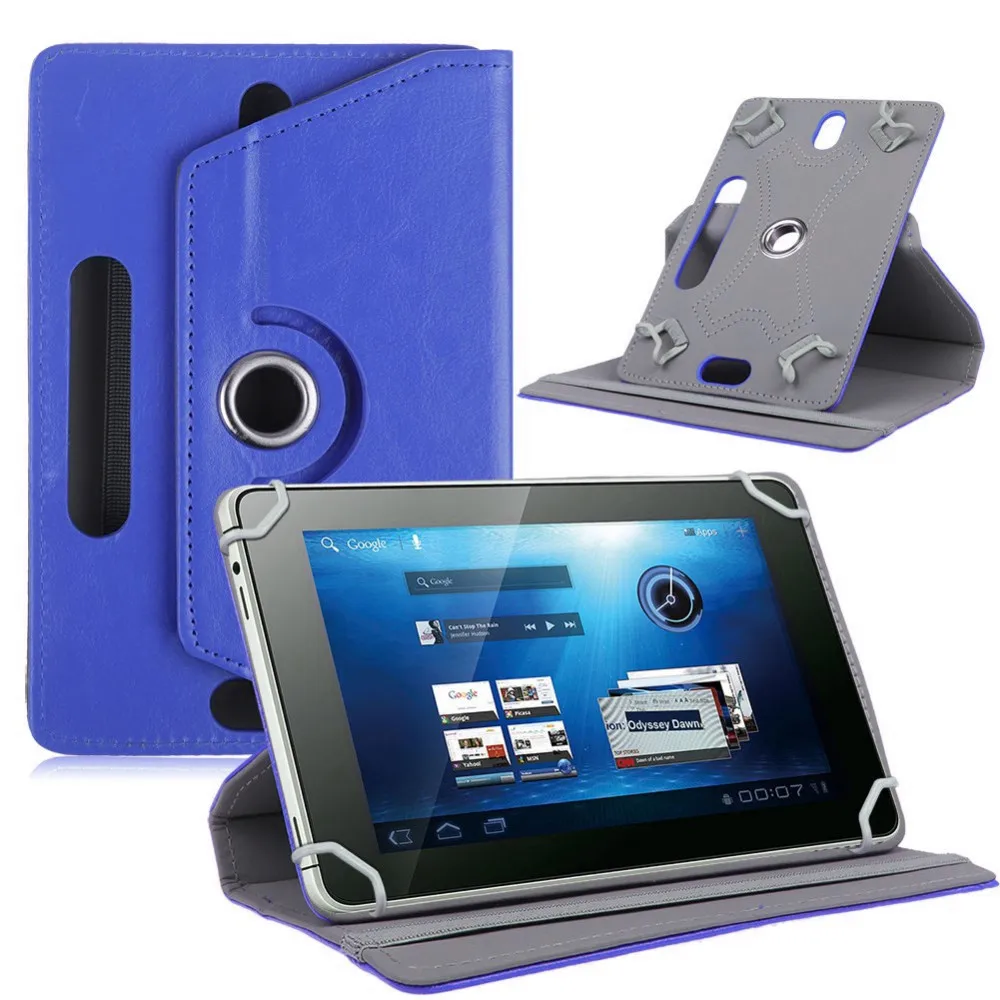 

Вращающийся чехол для ARCHOS CORE 70 3G AC70CR3GV2 70 Neon Plus WiFi 70B Neon WiFi (ac70bev2) 7-дюймовый чехол из искусственной кожи для планшета