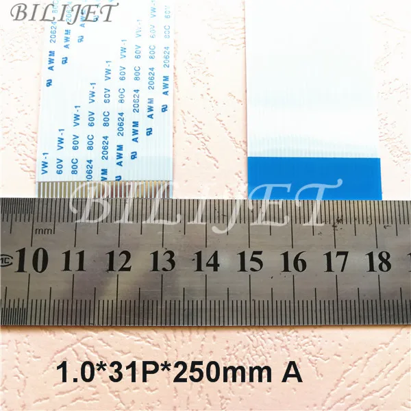 Плоский кабель для передачи данных FFC 31 штырь 25 см Epson DX5 декодер карты Zhongye Allwin Human