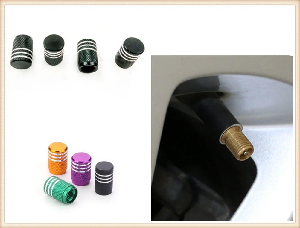 4 шт. мотоциклетное формование шин сердечник клапана крышка ступицы колеса