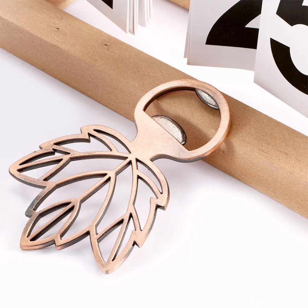 Открывалка для бутылок открывалка из нержавеющей стали с Кленовым листом