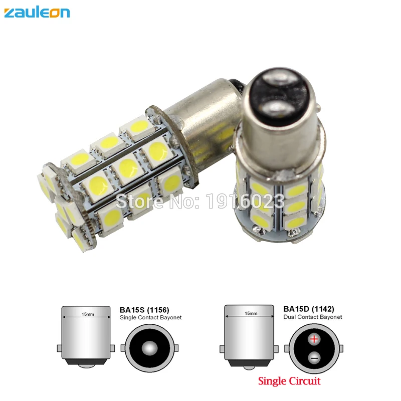 Zauleon 4 шт. 1156 BA15S 1142 BA15D RV интерьерная Светодиодная лампа 12 В для трейлера сменная