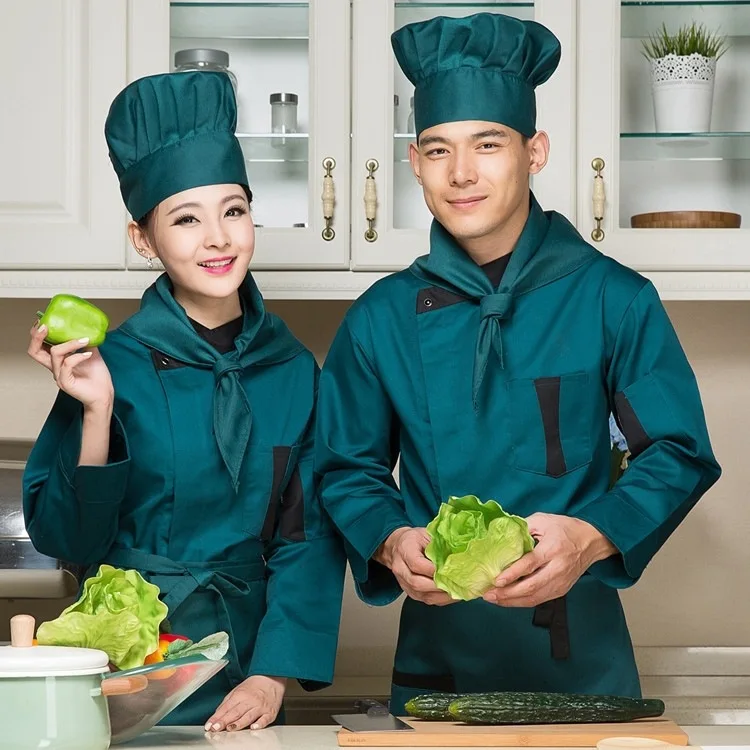 Новое поступление куртка шеф-повара одежда для кухни взрослых с длинными