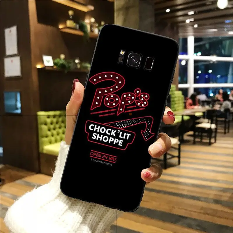 Babaite Американский ТВ ривердейл окрашенный ТПУ черный чехол для телефона GALAXY s5 s6