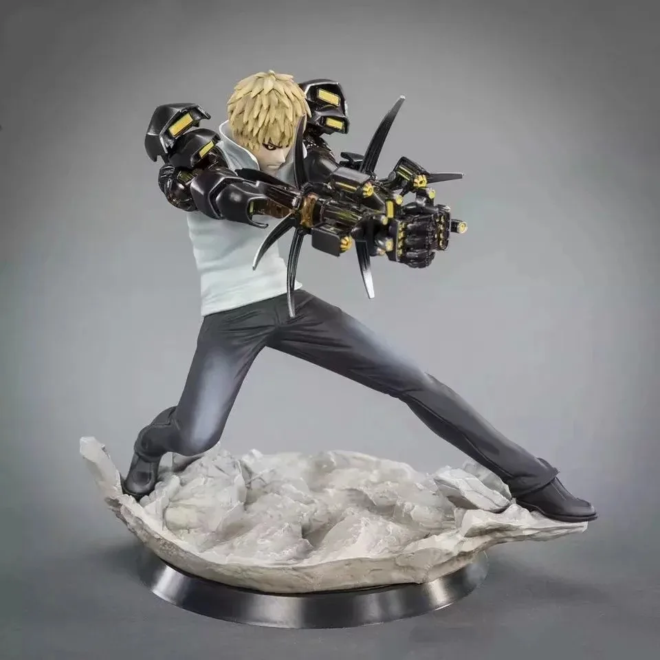 ONE PUNCH MAN Genos Devil transformation Incinerati осанка премиум класса DXF аниме фигурка Коллекционная