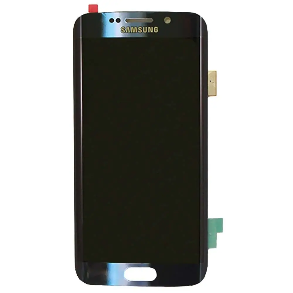 Super AMOLED lcd s для samsung Galaxy S6 Edge G925 G925F G925A G925P ЖК-дисплей сенсорный экран в сборе+ наклейка+ Инструменты