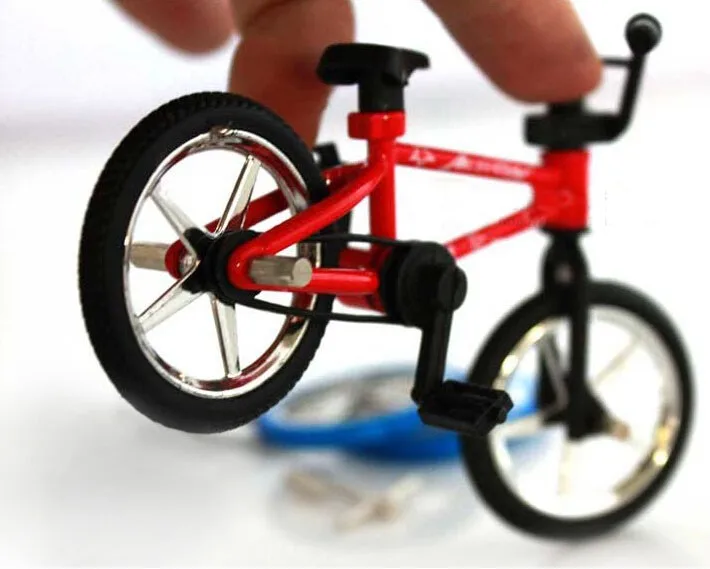 Сплав палец велосипедов Экстремальные виды спорта BMX велосипед Модель игрушка