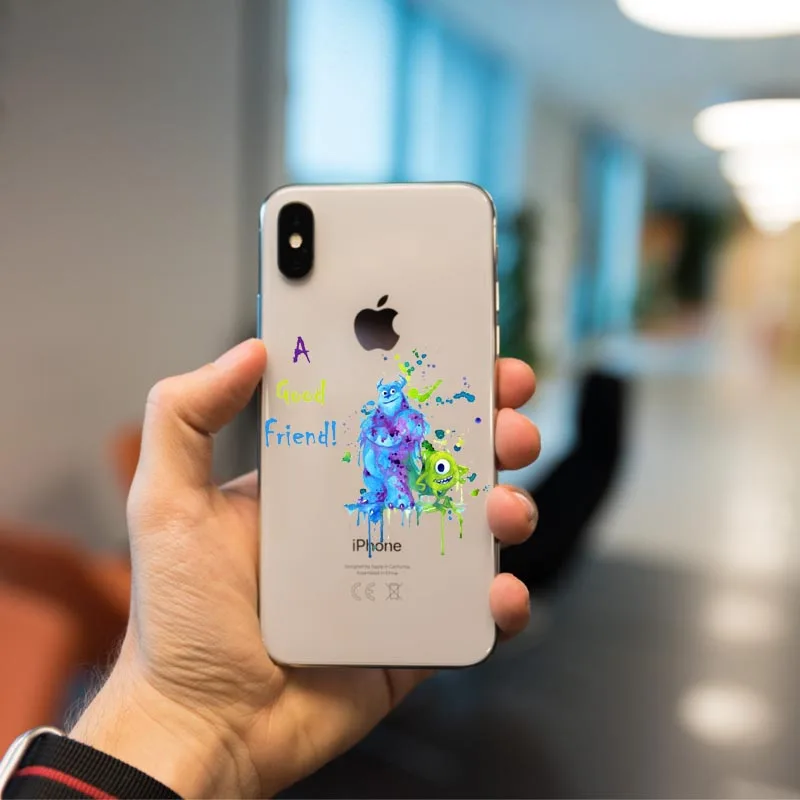 TPU Игрушка история инопланетяне Монстры Мультфильм Прозрачный Мягкий ТПУ силиконовый чехол для iPhone 11Pro 5S SE XS Max XR X 6 6S 7 8 Plus - Цвет: TPU