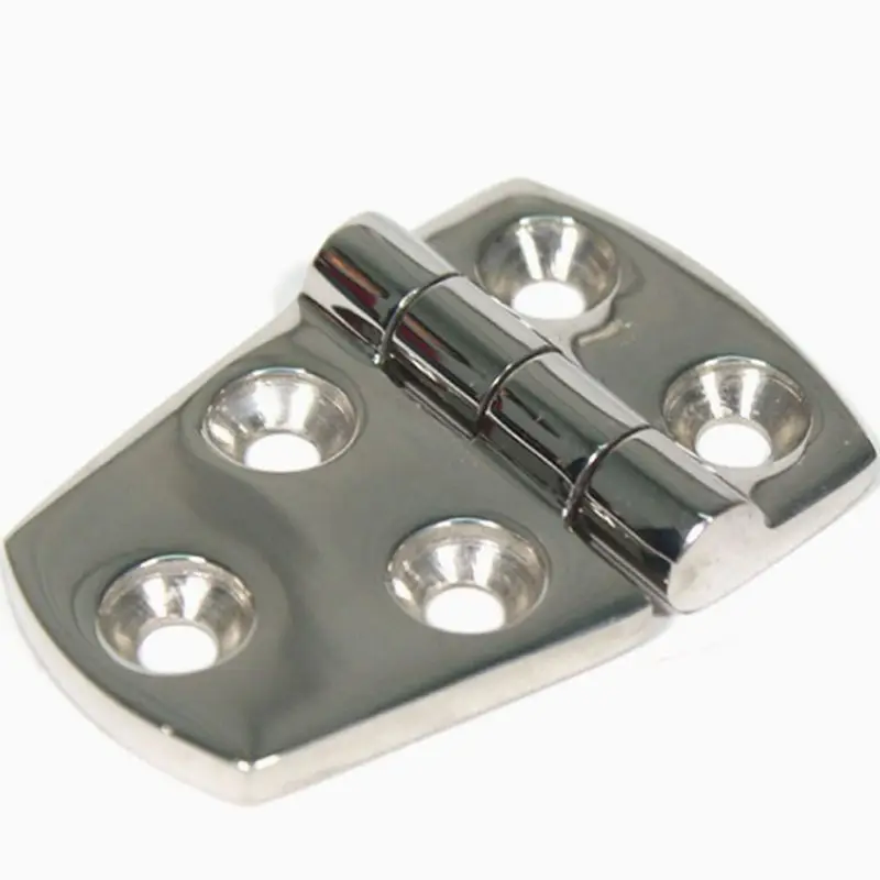 

New Boat 316 Stainless Steel Hinges Stamping Cabinet for Marine Cabin Door Flush Door Hatch Compartment Hinges