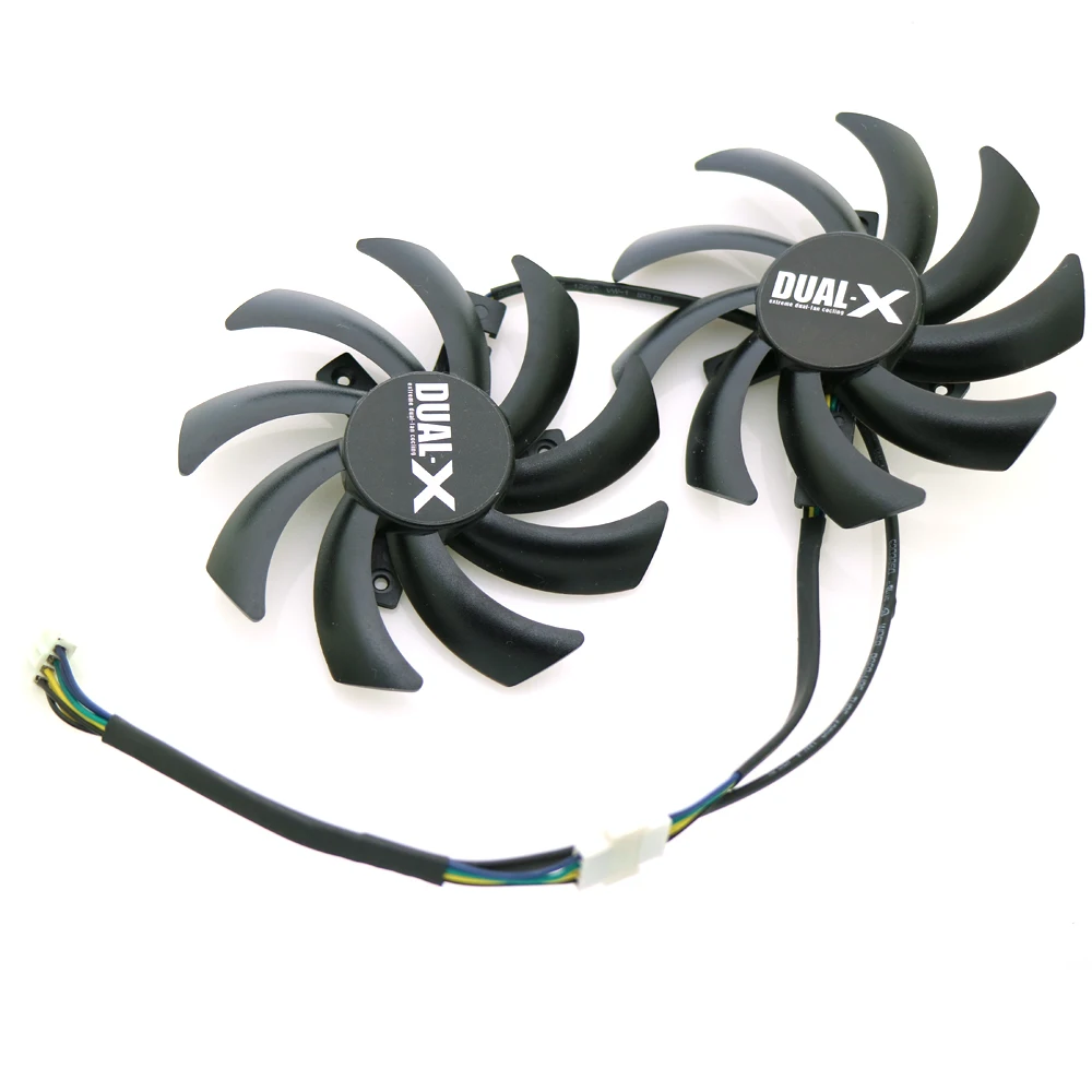 Кулер VFA для видеокарты XFX R9 380 280X 270X 290X охлаждающий вентилятор 4Pin 2 шт./лот 86 мм 39*39*39
