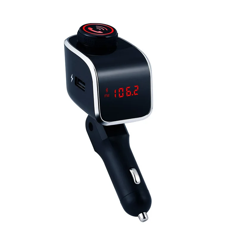 Автомобильный fm-передатчик автомобильный Bluetooth Mp3 передатчик Hands-free вызов fm-карта музыкальный плеер USB Автомобильное зарядное устройство Поддержка U диск/TF карта