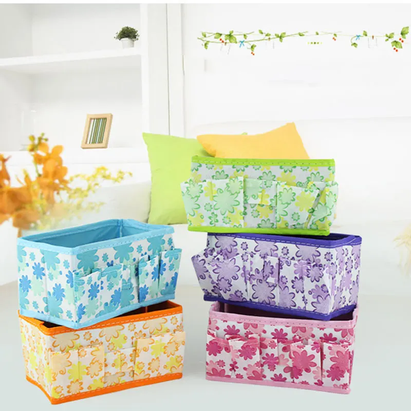 Large Capacity Foldable Multifunction Make Up Cosmetics Storage Box Container Bag Dresser Desktop Cosmetic Makeup Organizer | Дом и сад