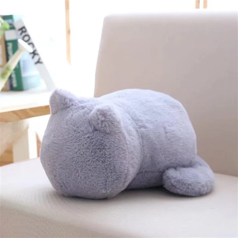 Grey Плюшевые подушки для кошек, декоративные подушки для дивана, мягкие подушки для дивана, подушки для кошек, куклы, игрушки для детей, подарок для дома, декор для дней рождения, подарки - Цвет: Grey