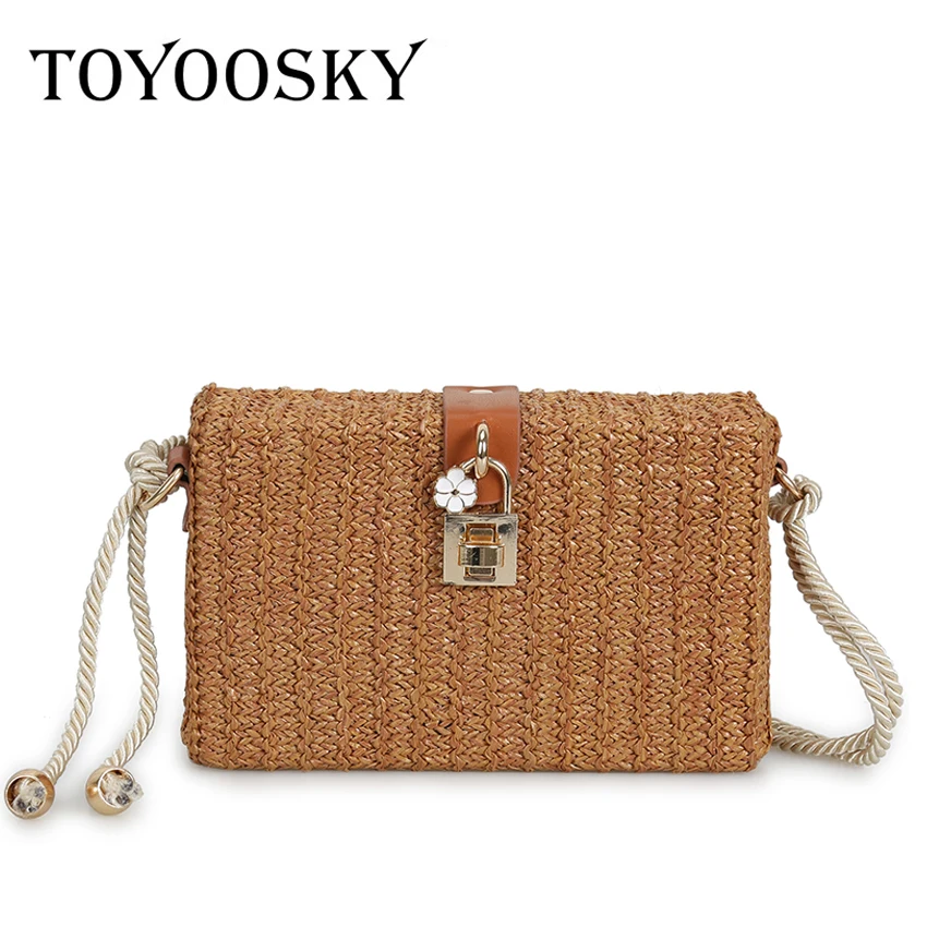 TOYOOSKY модные летние женские сумки Ретро Новый стиль коробка для багажника