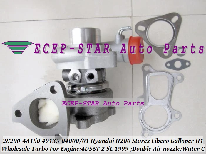 Бесплатная доставка TF035 28200 4A150 49135 04000 04001 турбо для HYUNDAI H200 Starex Libero Galloper II H1 4D56T