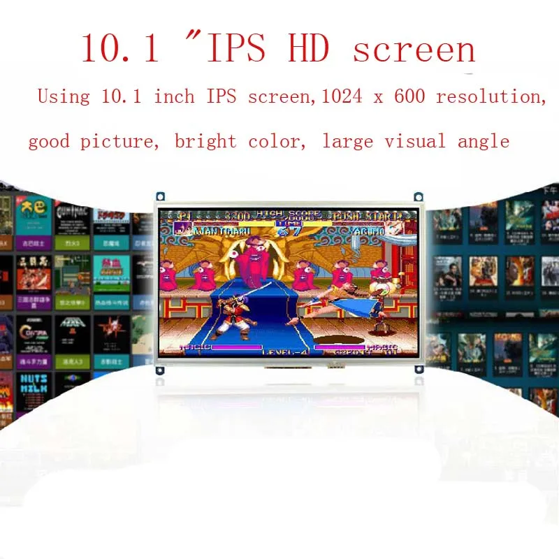 Raspberry Pie 3B Ретро рокер аркадная игра набор 10," дисплей различные симулятор игры