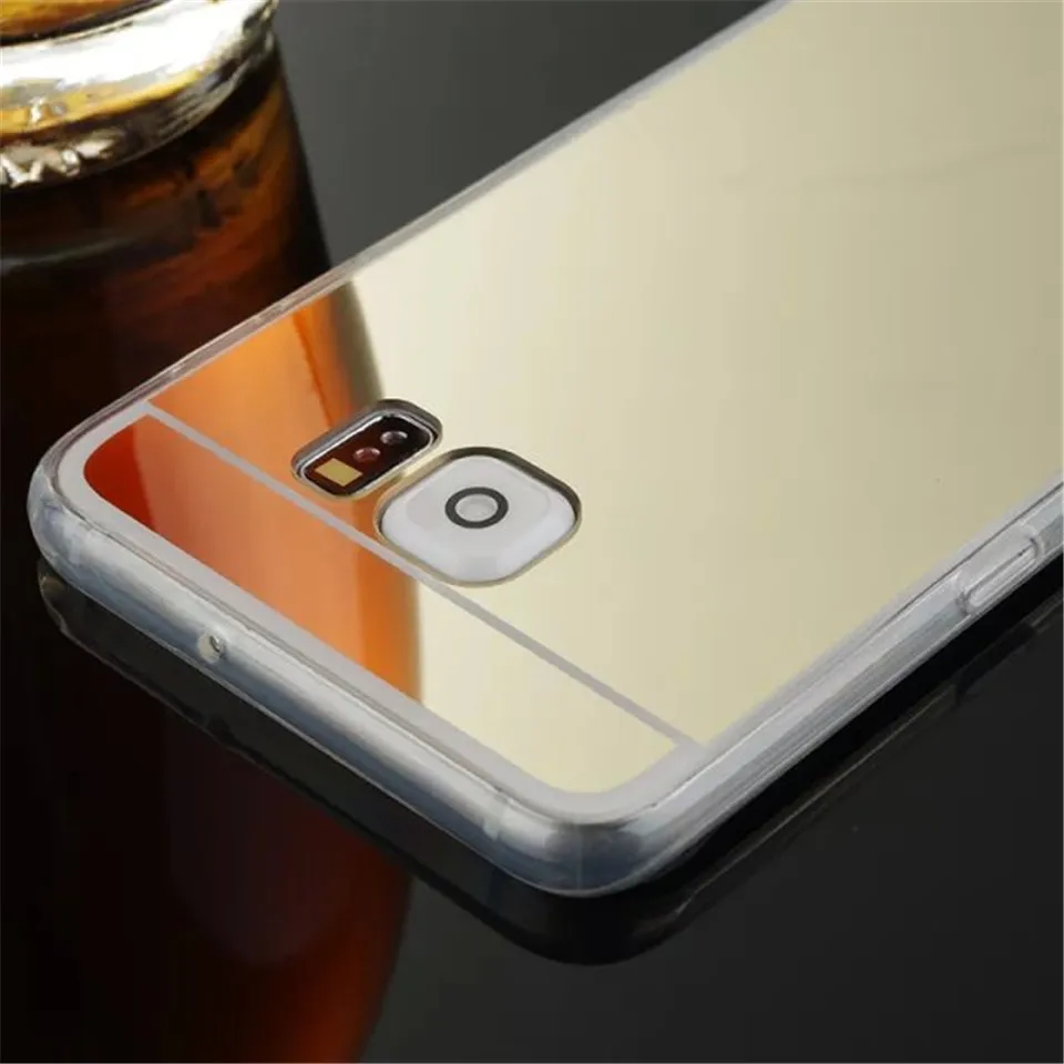 Одежда высшего качества зеркало Защитная крышка ТПУ чехол для samsung Galaxy S8 плюс S9