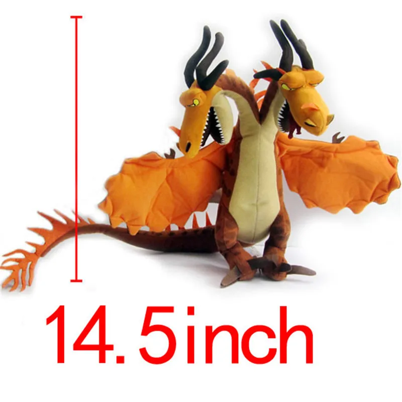 Мягкие плюшевые игрушки с красным драконом 14 5 дюйма высококачественные мягкие