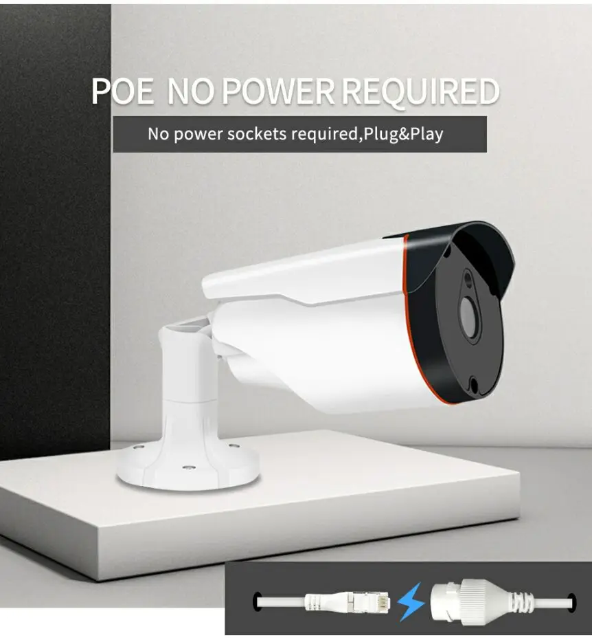 Vstarcam POE ONVIF водонепроницаемая IP66 наружная камера видеонаблюдения HD POE 1080P 2MP Пуля IP камера IR CUT ночного видения eye4 приложение