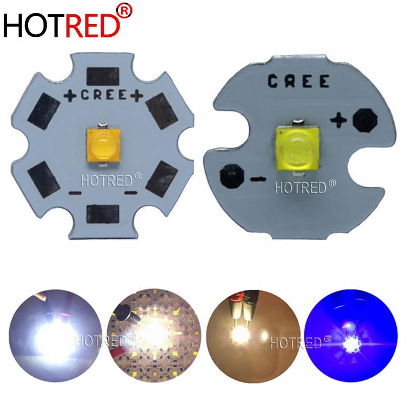 10 шт. Cree Xlamp XP-G3 серии XPG3 S4 светодиодный чипы 1-7 Вт 2000 мА диод холодный теплый белый королевский синий излучатель 777lm с PCB