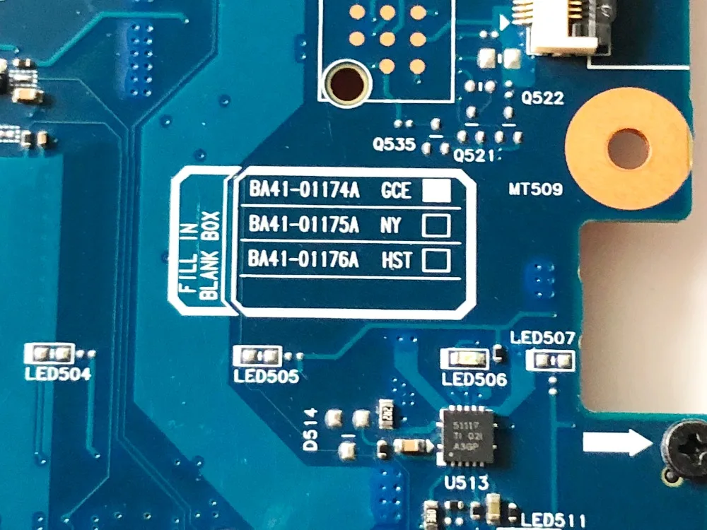 Оригинальная материнская плата для ноутбука samsung R580 R590 R580 GT310M 512M BA41-01174A BA92-06514A протестирована