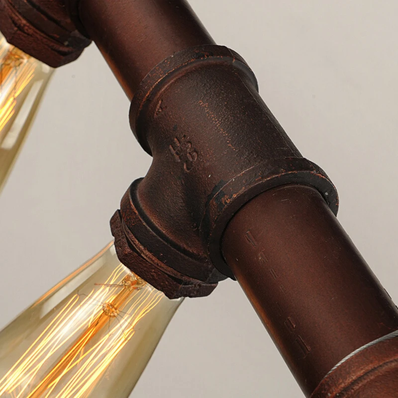 С лампами Эдисона на заказ бар стойка для осветительных приборов Настенные