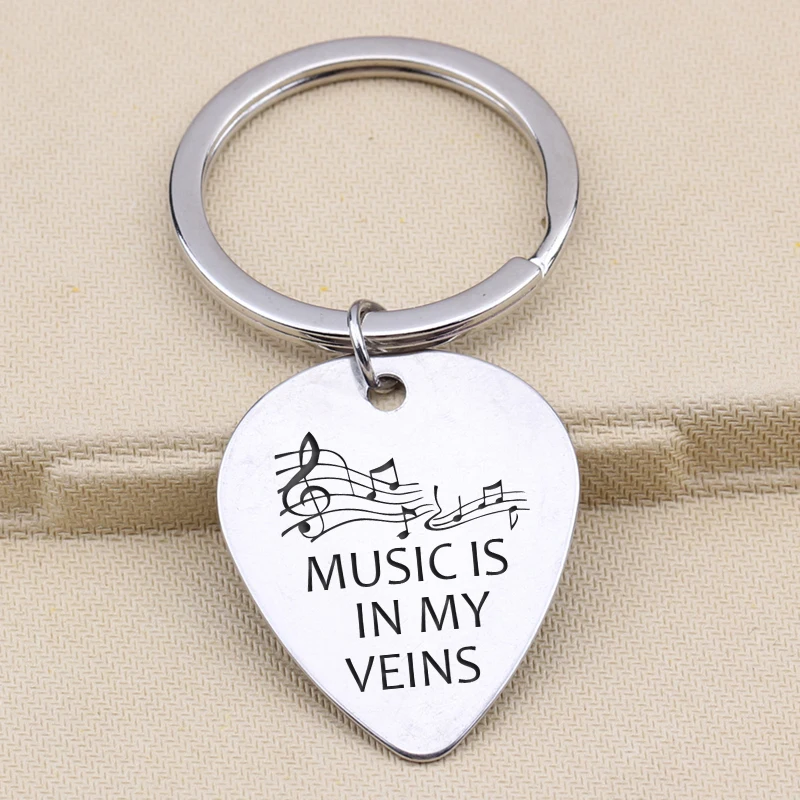 Гитары Палочки Music Is In My вен брелок удобная сумка Шарм музыканта настоящего