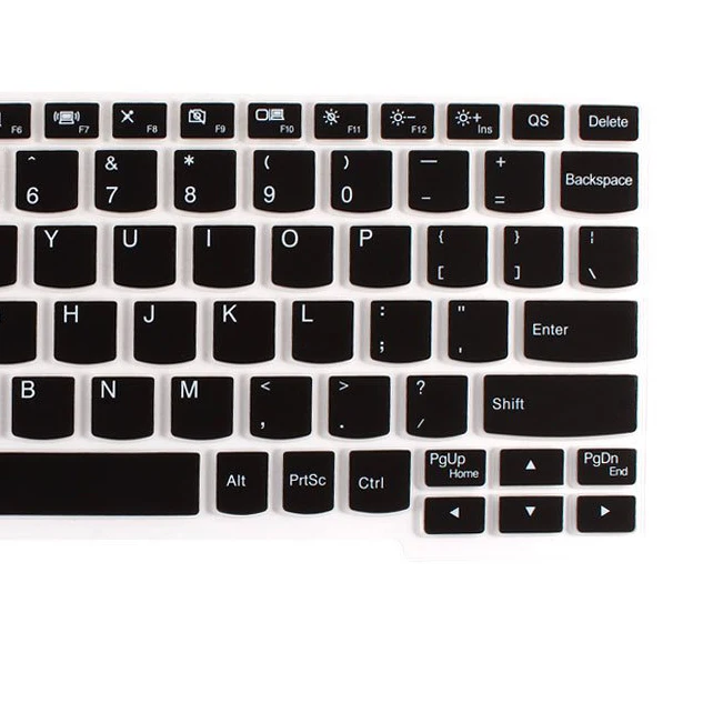 Защита для клавиатуры ноутбука пленка черная прозрачная Lenovo S206/YOGA 11|keyboard