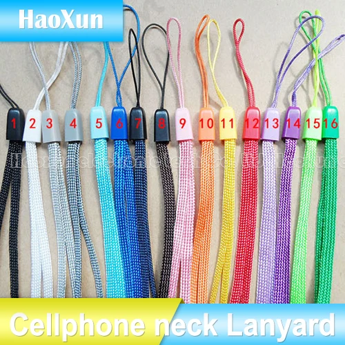 5000PCS Universal Neck Nylon Straps Lanyard ChainShort For Mobile Phone MP3 MP4 12 Colors Wholesale | Мобильные телефоны и