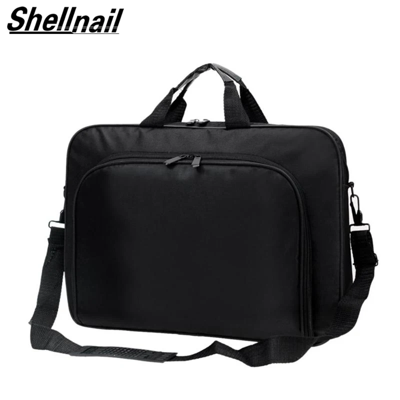 Shellnail деловые портативные нейлоновые сумки унисекс для компьютера на молнии