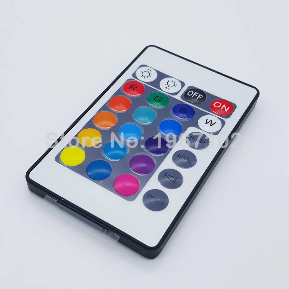 DC12V 24Key мини RGB контроллер ИК пульт дистанционного управления с мини диммером для 5050/3528 светодиодные ленты 12 В
