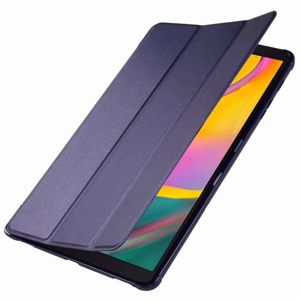 Для samsung Galaxy Tab A 10,1 чехол Крышка T510 T515 SM-T510 SM-T515 кожаный чехол для задней поверхности из мягкого силиконовый чехол с принтом+ Экран протектор