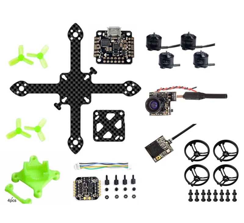 16 мм x BNF 90 Чистый карбоновый Квадрокоптер рамка набор для DIY FPV Бесщеточный микро