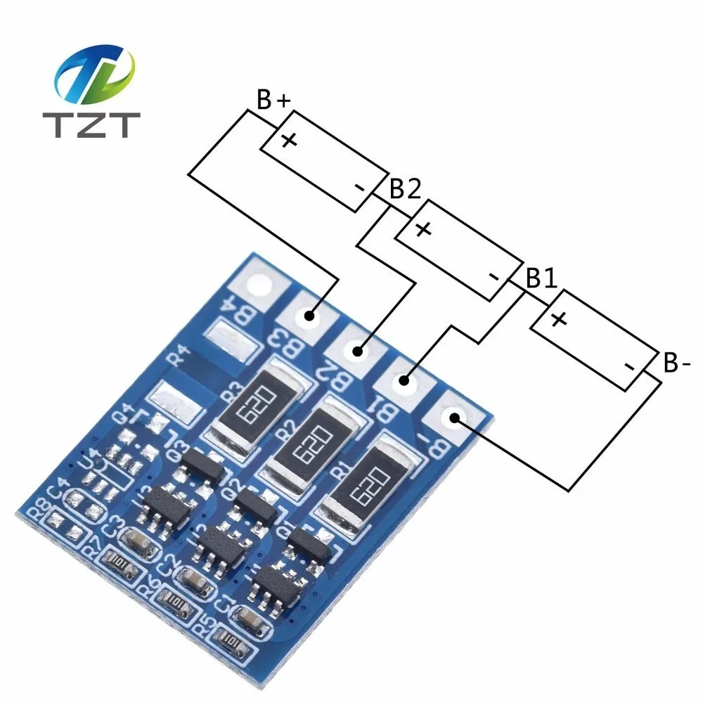 3S 4 2 v li ion lipo балансировки доска balncing полного заряда батареи балансировочная