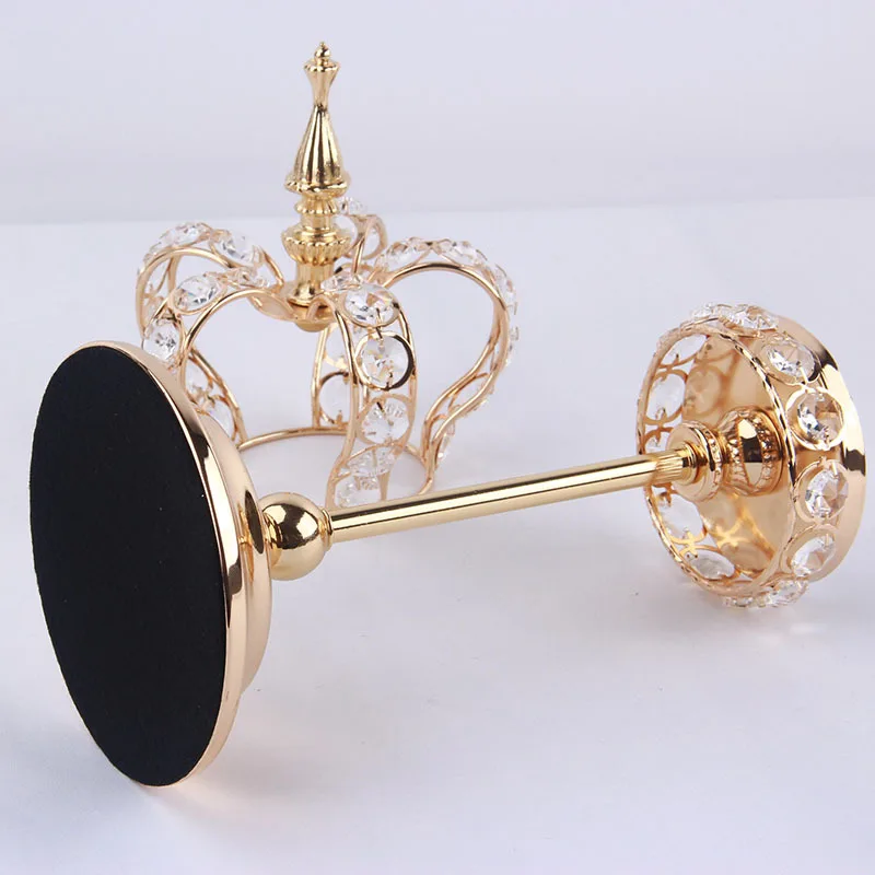 Модный подсвечник с короной супер красивый креативный полый кованый железный