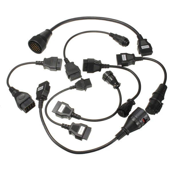 8x Грузовик Кабели для OBD 2 OBDII obd2 obd диагностический инструмент блок адаптеров