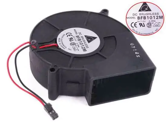 Delta Electronics BFB1012M DC 12V 0.85A 97x94x33 мм 2 провод Сервер охлаждающий вентилятор|Кулеры и