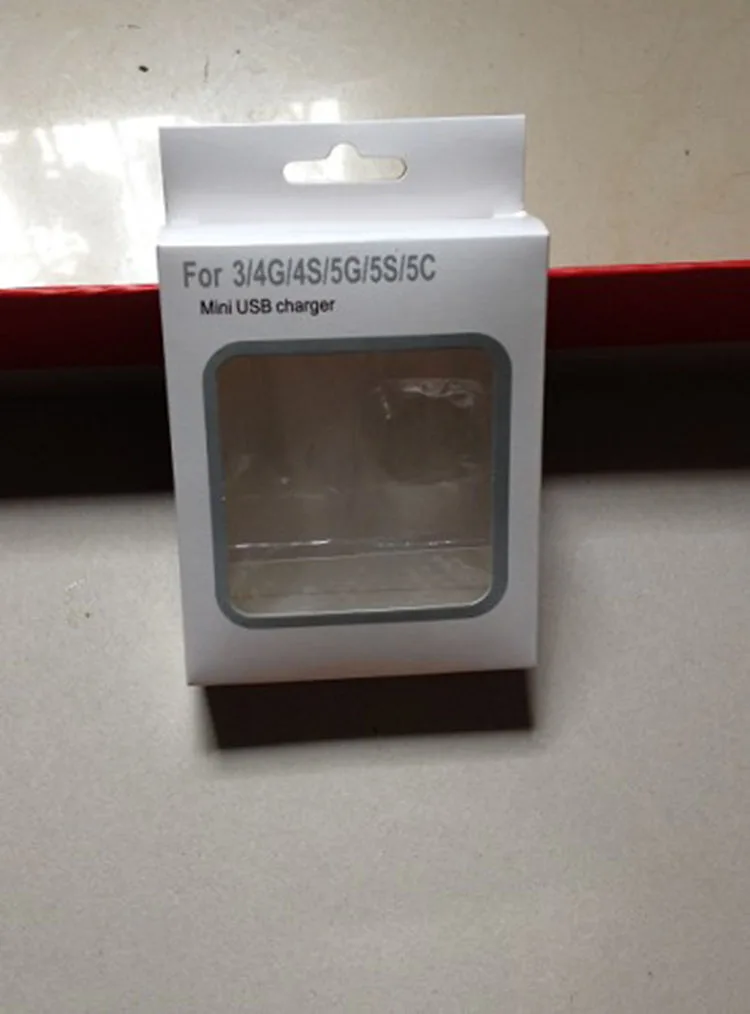 500 шт. бумажная Розничная упаковка упаковочная коробка для iPhone 3 в 1 комплект