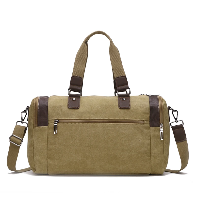 Мужская Холщовая Сумка через плечо сумка дорожная багажная большая вместимость