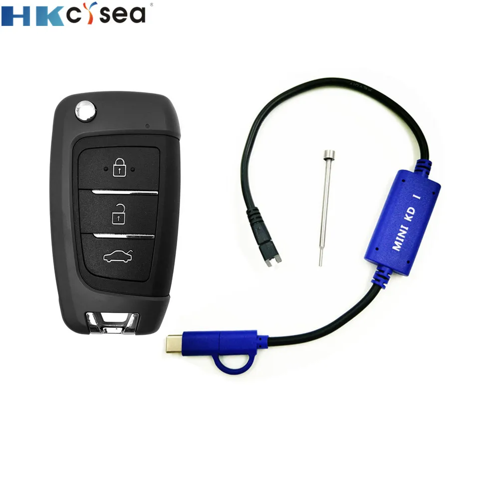 MINI KD with B25 HKCYSEA Портативный KEYDIY мини дистанционный ключ Maker генератор ПДУ склад в вашем телефоне Поддержка Android с B29 B25 - Цвет: MINI KD with B25