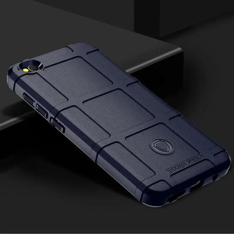 Прочный бронированный чехол для Xiaomi Redmi Go 7 задняя крышка мягкий TPU телефона