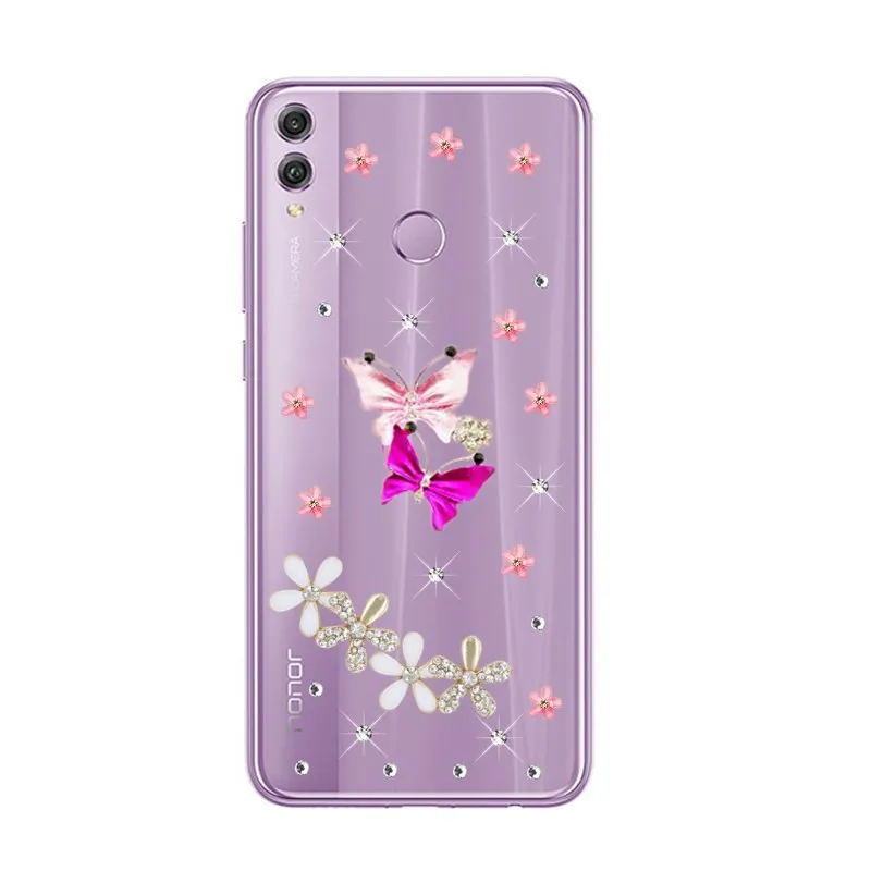 Чехол для смартфона Huawei P20 lite Mate 10 Pro Y5 2018 Y6 Prime Y7 2019 P Honor 20 20S 7A 8X 9 бампер с цветами
