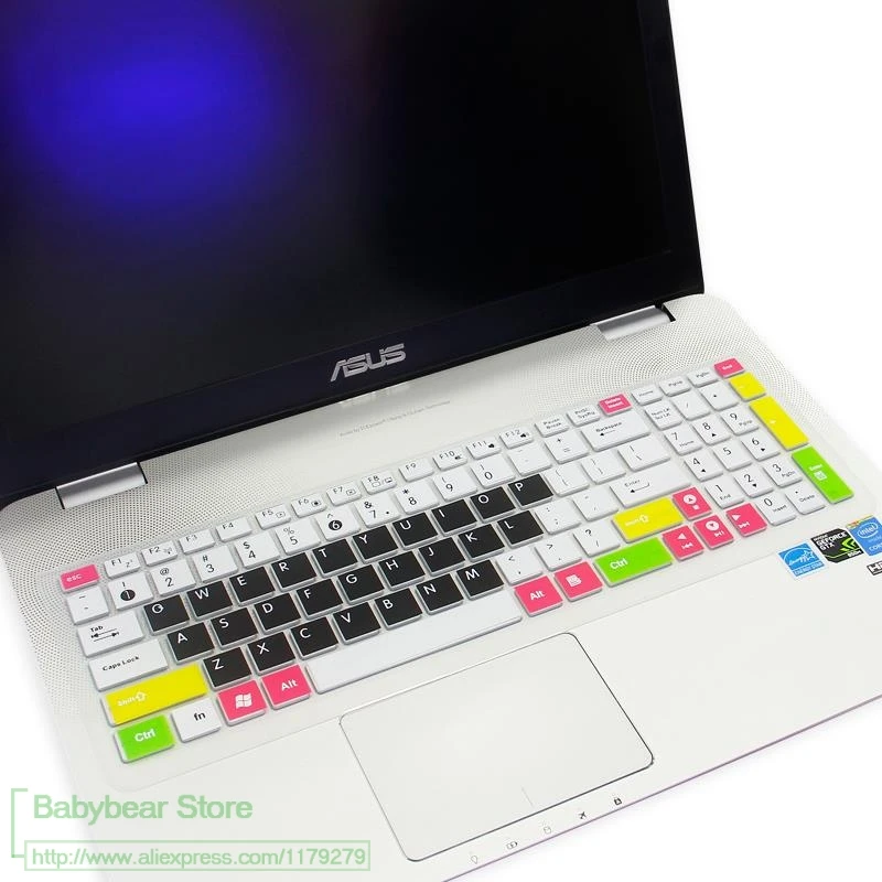 Силиконовый защитный чехол для клавиатуры ноутбука 17 3 дюйма Asus X750J X750I X750Dp X750Jb X750In