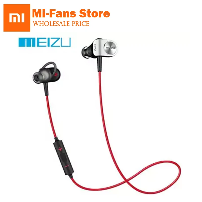 Оригинальный Meizu EP51 Bluetooth HiFi спортивные наушники Встроенный микрофон на шнуре