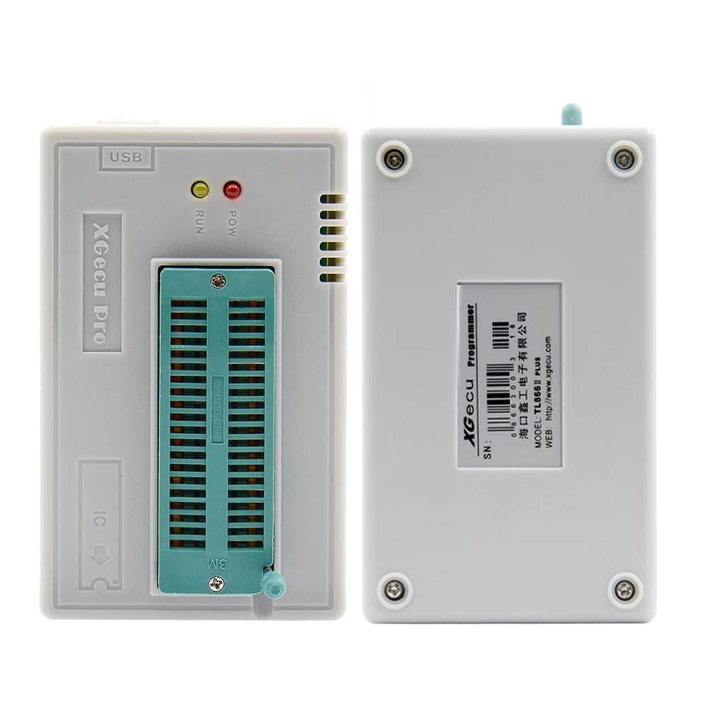 100% Оригинальный Minipro V8.51 TL866ii Plus + 10 адаптеров EEPROM Универсальный Bios USB программатор