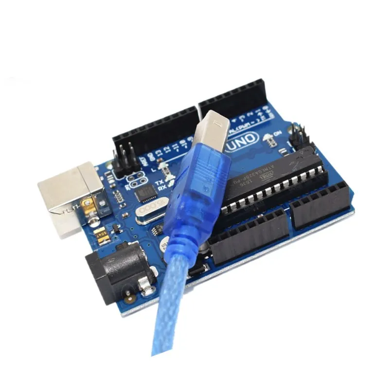 UNO R3 для Arduino(с логотипом) MEGA328P ATMEGA16U2 1 шт. UNO R3+ 1 шт. кабели